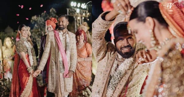 Hardik Pandya and Natasa Stankovic look like a match made in heaven in the pics from their Hindu wedding in Udaipur