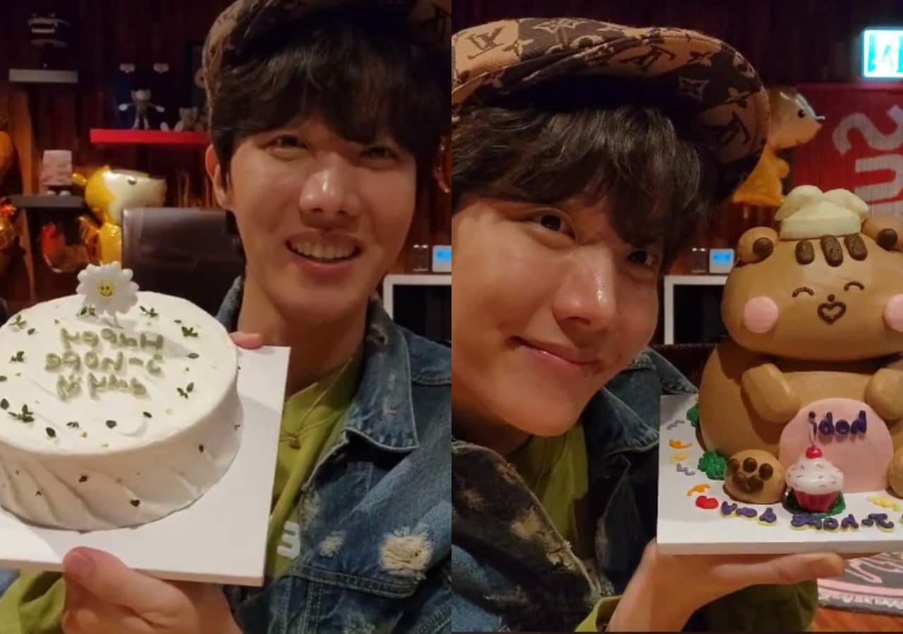 BTS: J-Hope aka Jung Hoseok cuts cake with fans on birthday live
