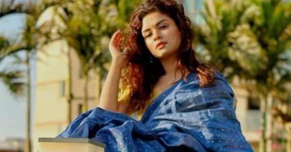 Avneet Kaur is the epitome of sensuality in a blue cotton saree [View Pics]