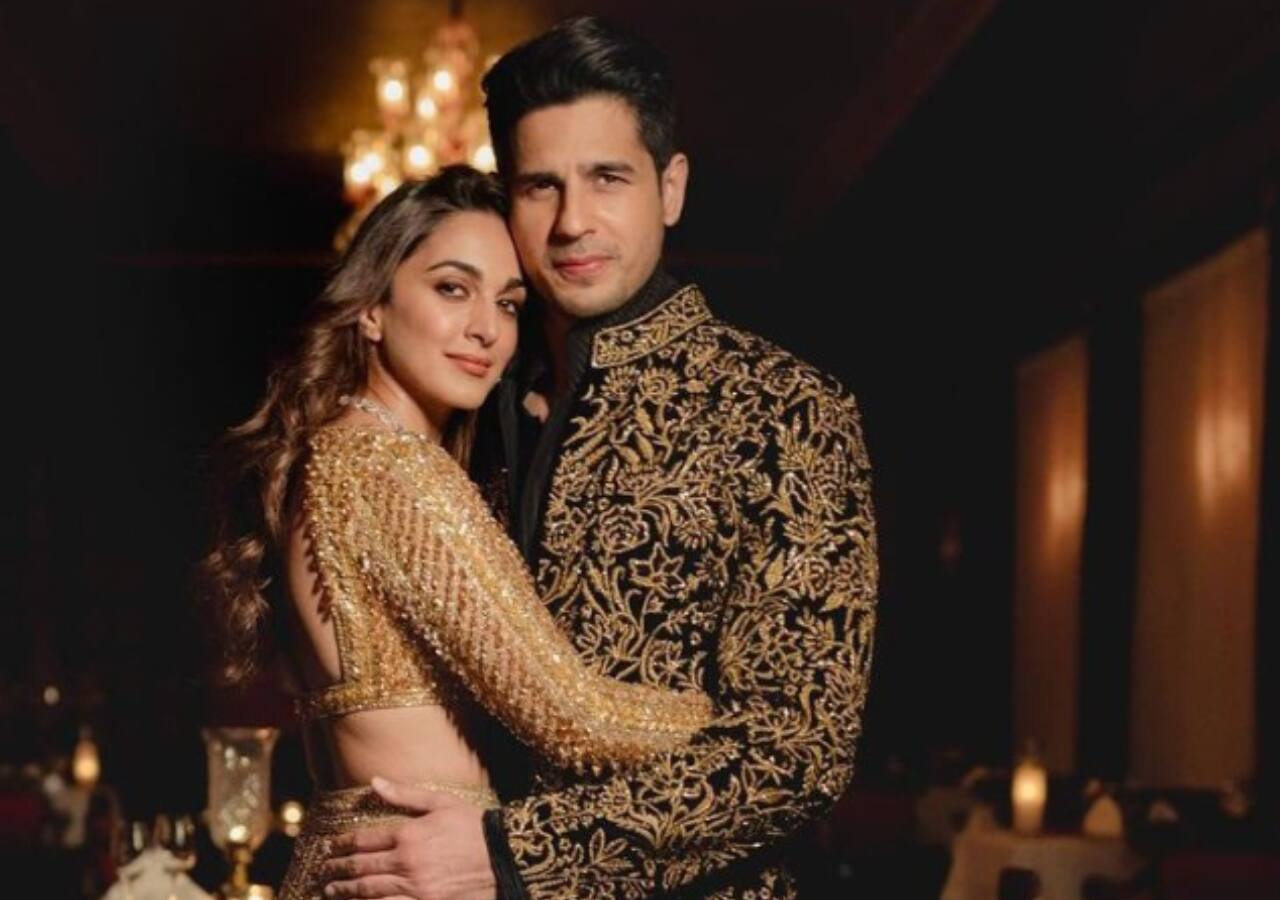 Sidharth Malhotra and Kiara Advani drop gorgeous pics from their sangeet at midnight; fans ask, 'What were you thinking'