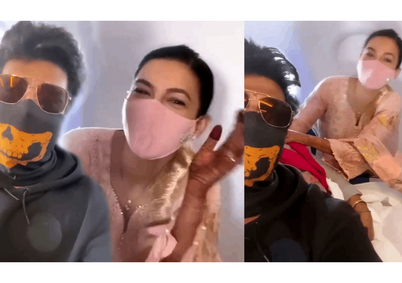 Gauahar Khan and Kushal Tandon