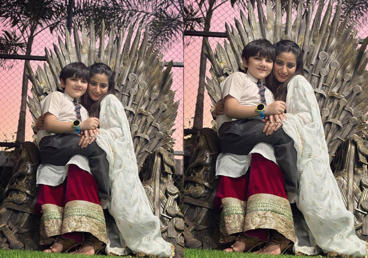 Ghum Hai Kisikey Pyaar Meiin: Aishwarya Sharma and Tanmay Rishi being good girl and good boy for camera