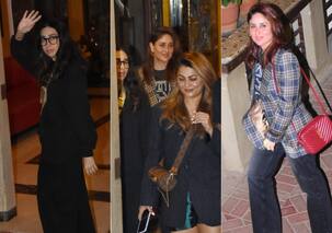 Kareena Kapoor ने ग्लैमरस अवतार में गर्ल गैंग संग की एंट्री, करिश्मा कपूर के लुक ने खींचा सबका ध्यान