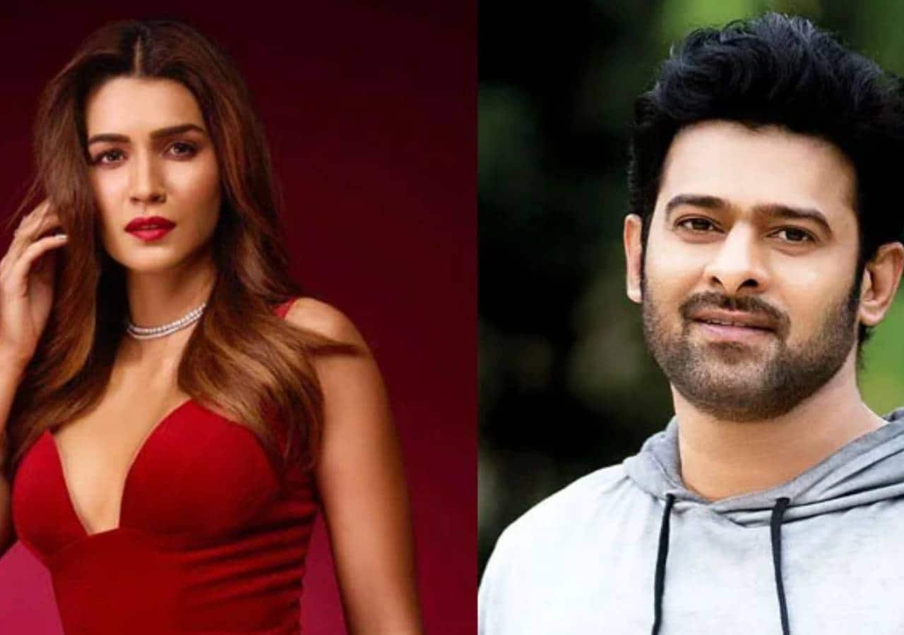 Shehzada star Kriti Sanon BREAKS SILENCE on Prabhas dating rumors