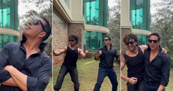 Tiger Shroff joins Akshay Kumar, duo set screens on fire with their energetic performance