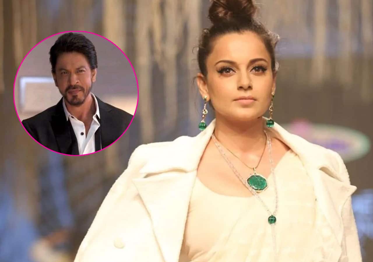 Kangana Ranaut was reminded by Shah Rukh Khan's fans about her status