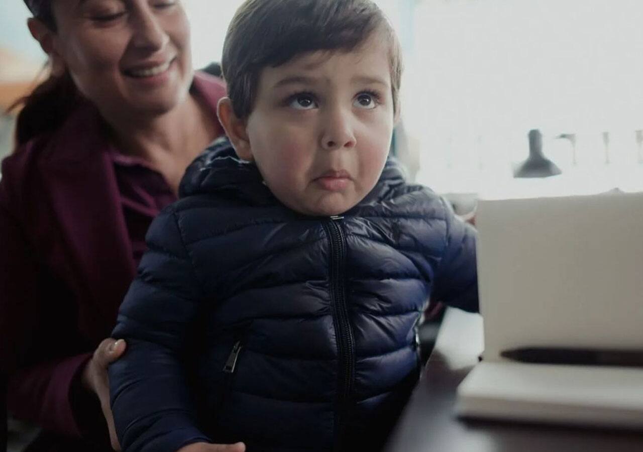 Just look at the little grumpy Jeh Ali Khan who is winning hearts with these adorable pictures