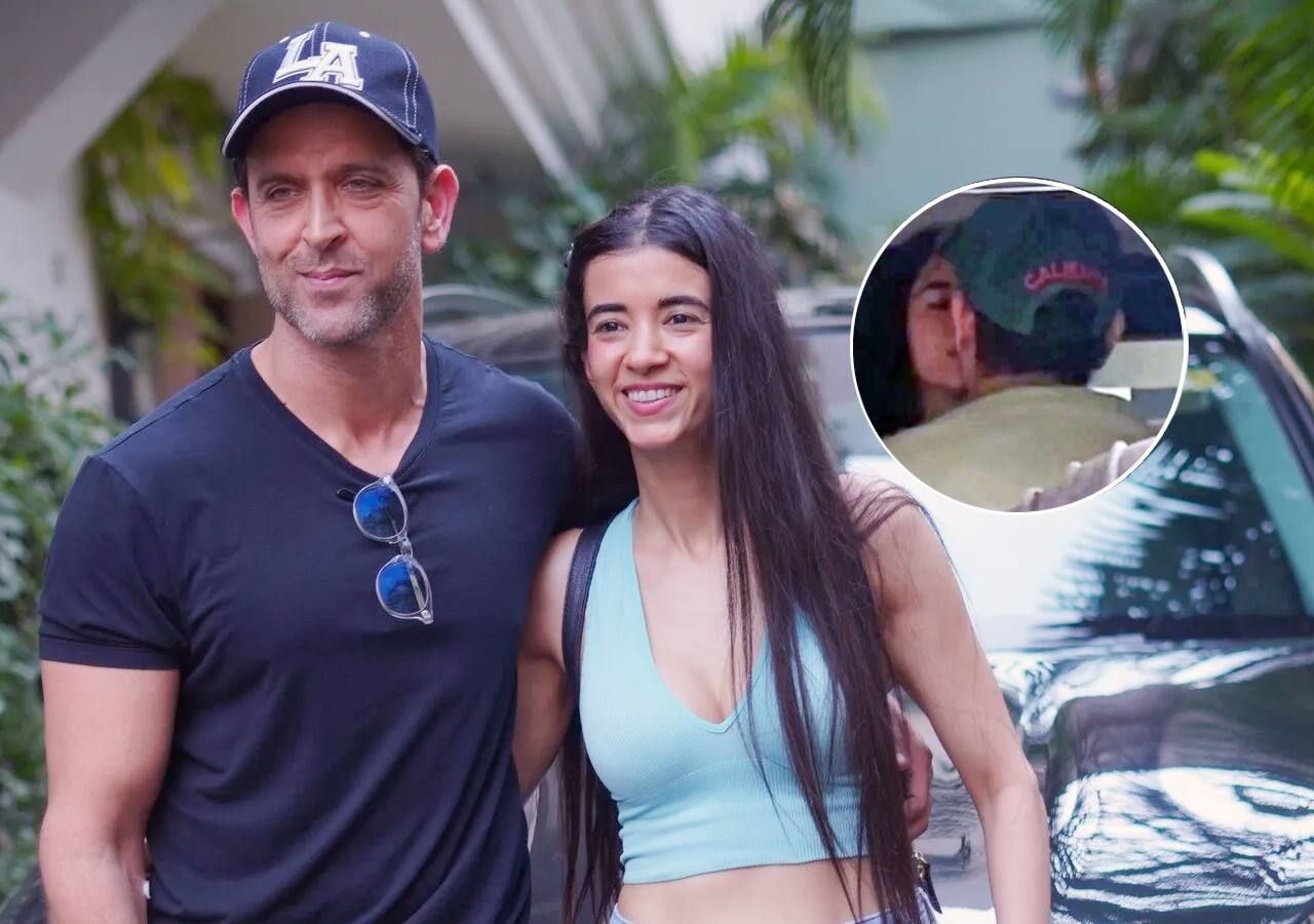 Hrithik Roshan and Saba Azad's lip lock picture is spreading like a wildfire on the internet.