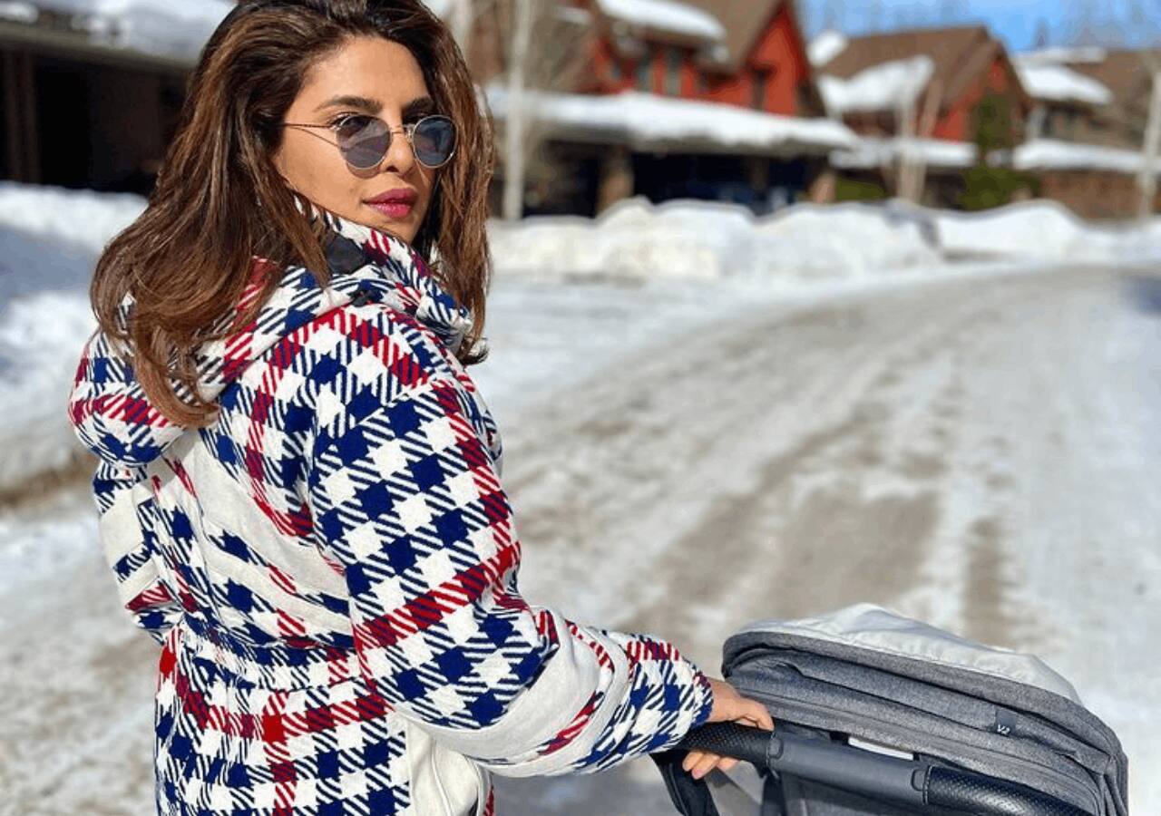 Priyanka Chopra Jonas takes baby Malti Marie out for a stroll on a snowy day; calls it the 'perfect moment' [PICS HERE]