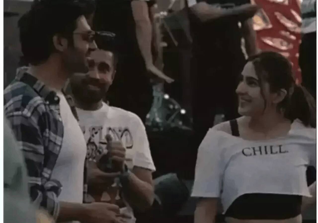 Sara Ali Khan and Kartik Aaryan
