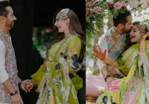 Shivaleeka Oberoi, Abhishek Pathak Mehendi: Newlyweds share pictures from dreamy wedding