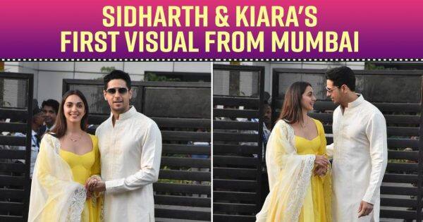 Sidharth Malhotra and Kiara Advani’s chemistry post marriage is a delight to watch, Shershaah couple snapped at airport