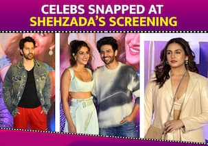 Shehzada Screening: Kartik Aaryan, Kriti Sanon, Huma Qureshi, Arjun Kapoor and more celebs glam up the night