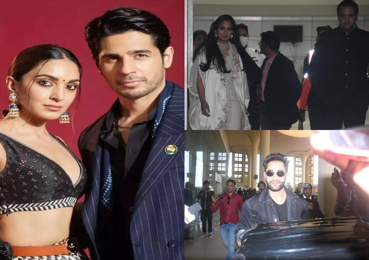 Celebrities Reach Jaisalmer For Sidharth Malhotra And Kiara Advani ...