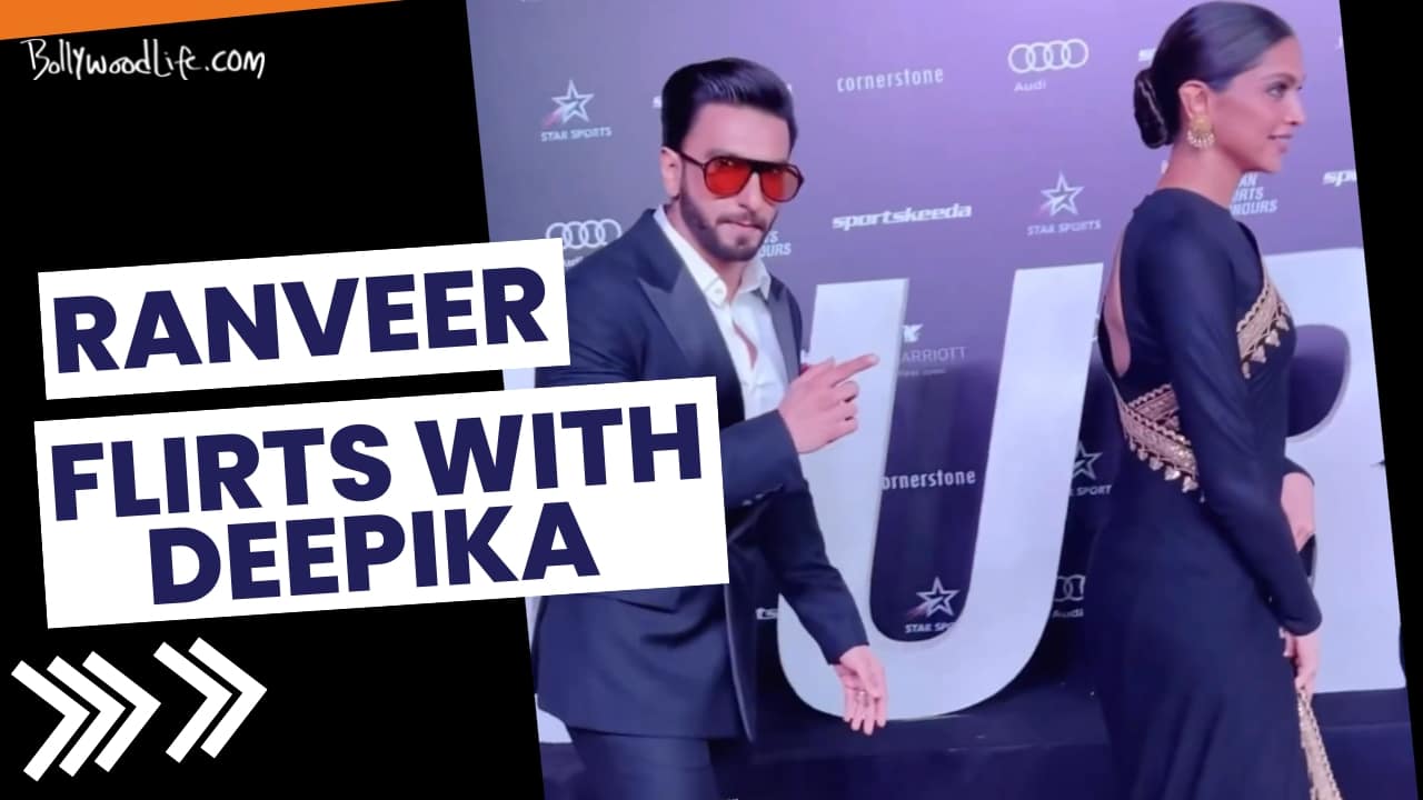 Ranveer Singh gives flirtatious reaction to wife Deepika