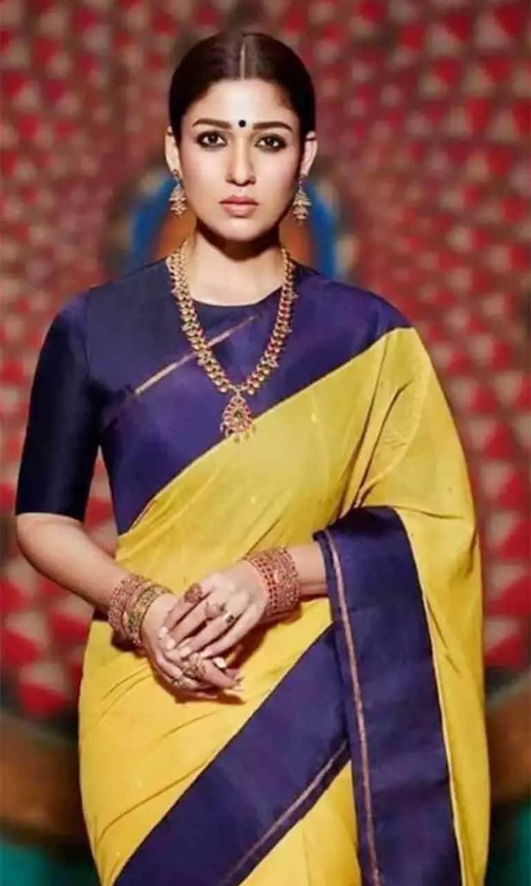 Nayanthara inspired sarees