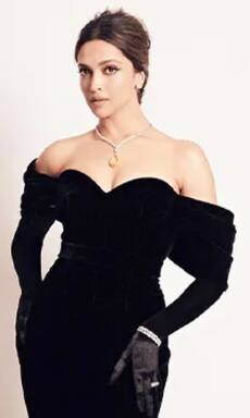 Oscars 2023: Deepika Padukone turns enchantress in black; check Top pics