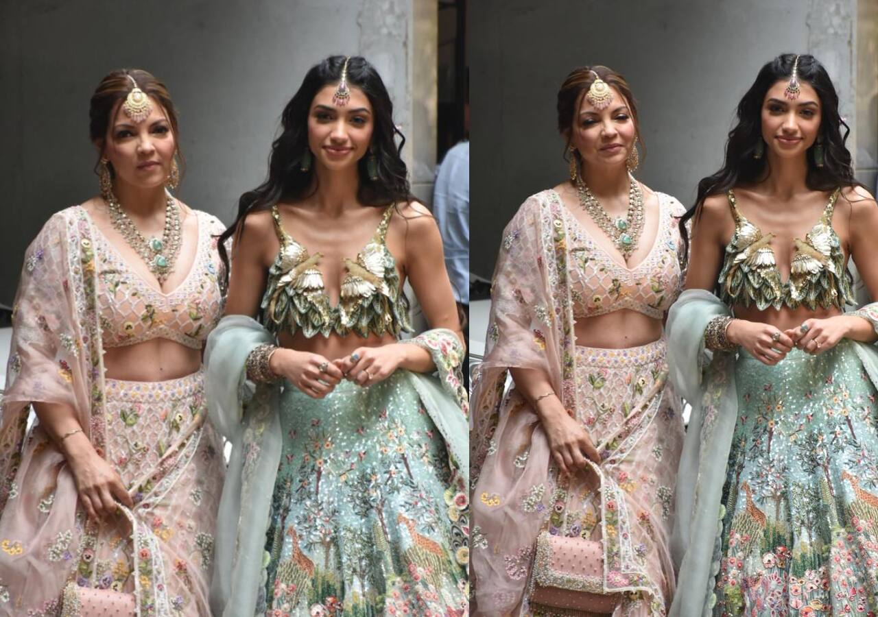 Alanna Panday with mom Deanne Pandey
