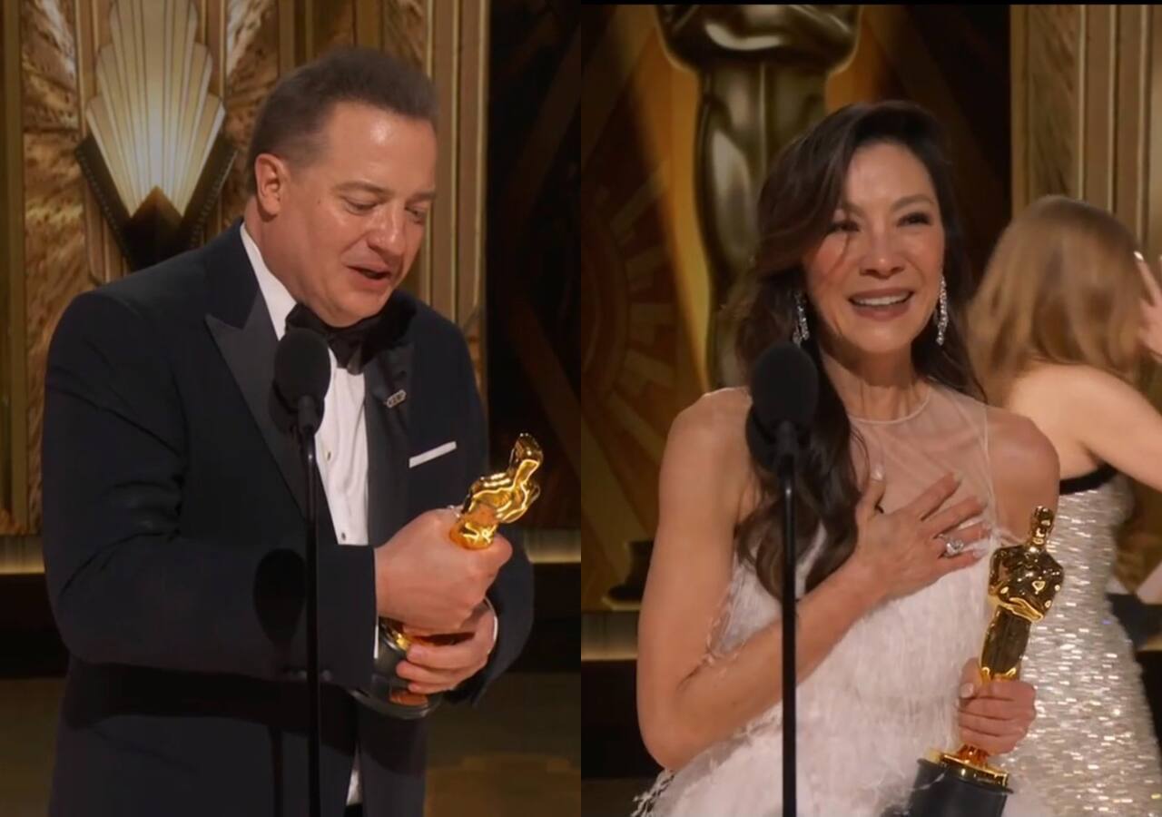 Oscars 2023: Brendan Fraser, Michelle Yeoh win Best Actor, Best Actress; their moving speeches will leave you with a lump in your throat [Watch]