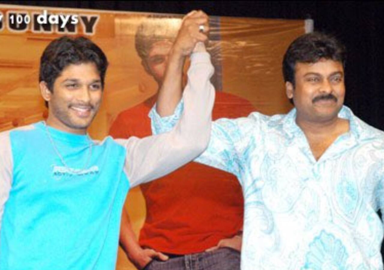 Chiranjeevi pens heartwarming note for Pushpa 2 star Allu Arjun as he completes 20 years in the industry; says, 'Memories of your childhood...'