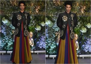 Abu Jani- Sandeep Khosla के इवेंट में सतरंगी लहंगा पहनकर पहुंचे बाबिल खान, वीडियो देख ठनका लोगों का माथा