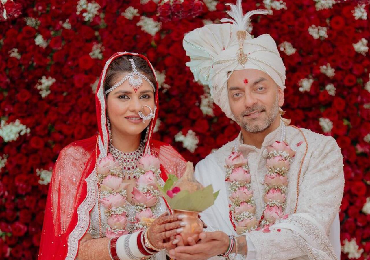Dalljiet Kaur marries boyfriend Nikhil Patel; first pictures of Mr and Mrs from their big-fat shaadi are OUT