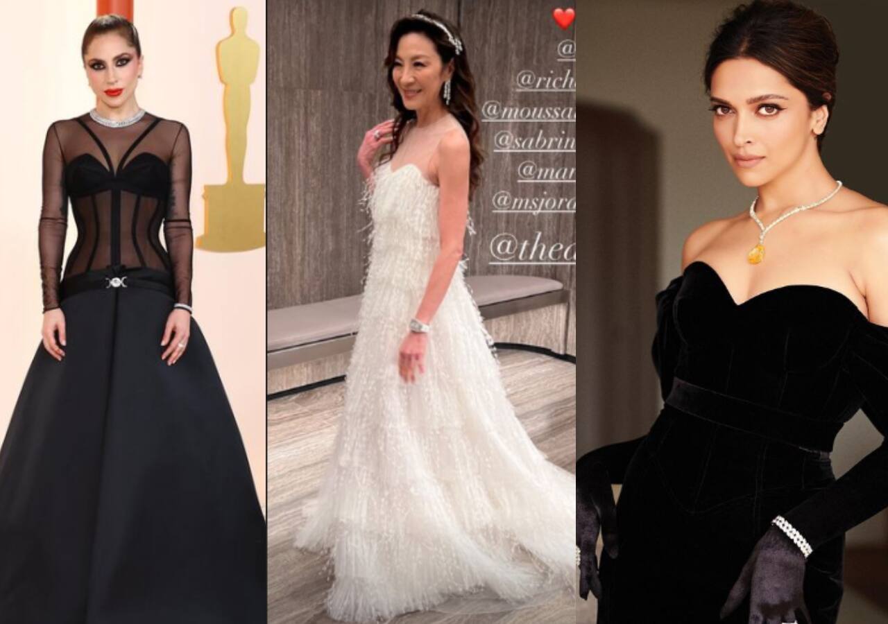 Oscars 2023 Champagne-carpet: Deepika Padukone, Lady Gaga stun in black; Michelle Yeoh of Everything Everywhere All at Once is a vision in white and more 