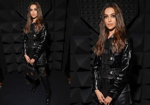Deepika Padukone stuns at Paris Fashion Week in a monochrome look and smokey eyes [View Pics]