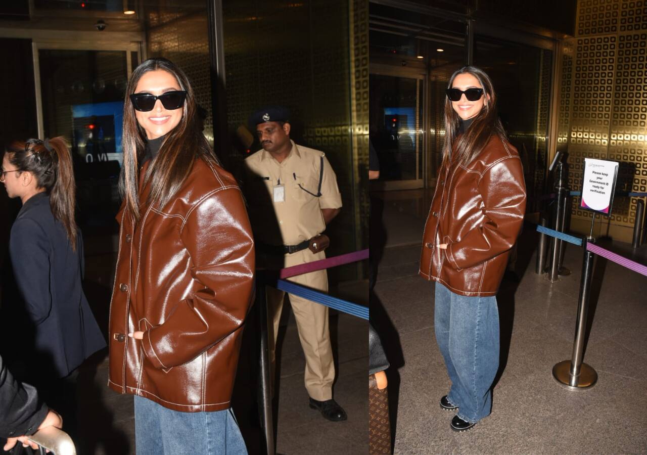Deepika Padukone snapped at Mumbai airport 