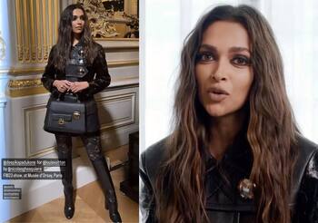 Deepika stuns in a sultry look at Paris Fashion Week 1 love