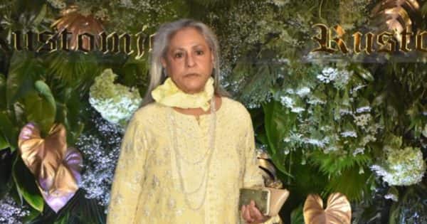 Jaya Bachchan clicked in ‘good mood’ at Abu Jani Sandeep Khosla event; netizens say, ‘Deserves special mention in our history’ [Watch Video]