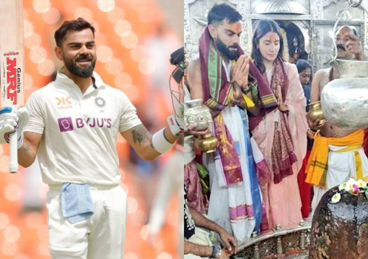 Virat Kohli smashes 75th Test hundred at India Vs Aus in Ahmedabad; netizens hail Anushka Sharma and his trip to Mahakaleshwar [Read Tweets]