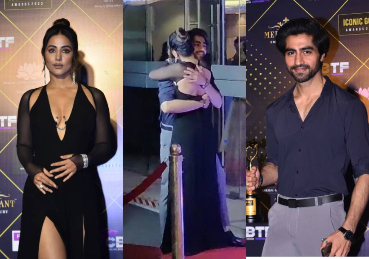 Harshad Chopda and Hina Khan fans cannot get over their chemistry at the Iconic Gold Awards [Check reactions]
