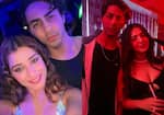 Aryan Khan clicked with influencer Roshni Walia and Pisachini actress Nyra Banerjee at an event of his newly launched liquor brand [View Pics]