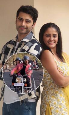 'गुम है किसी के प्यार में' के सेट पर सई-सत्या की मस्ती