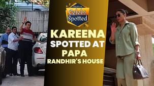 Kareena Kapoor Khan keeps it casual in olive as she visits dad Randhir Kapoor's home [Watch Video]