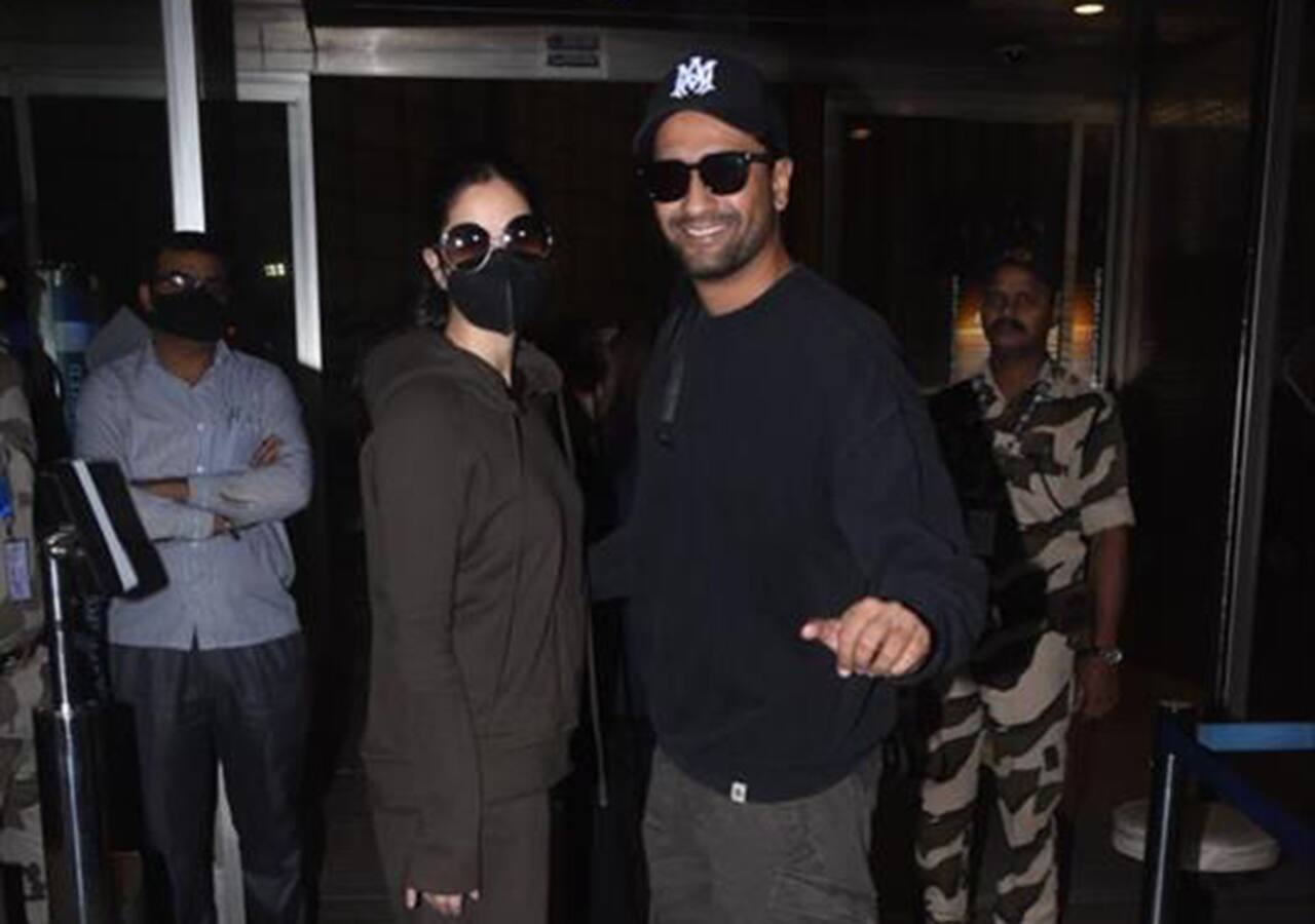 Vicky Kaushal airport look