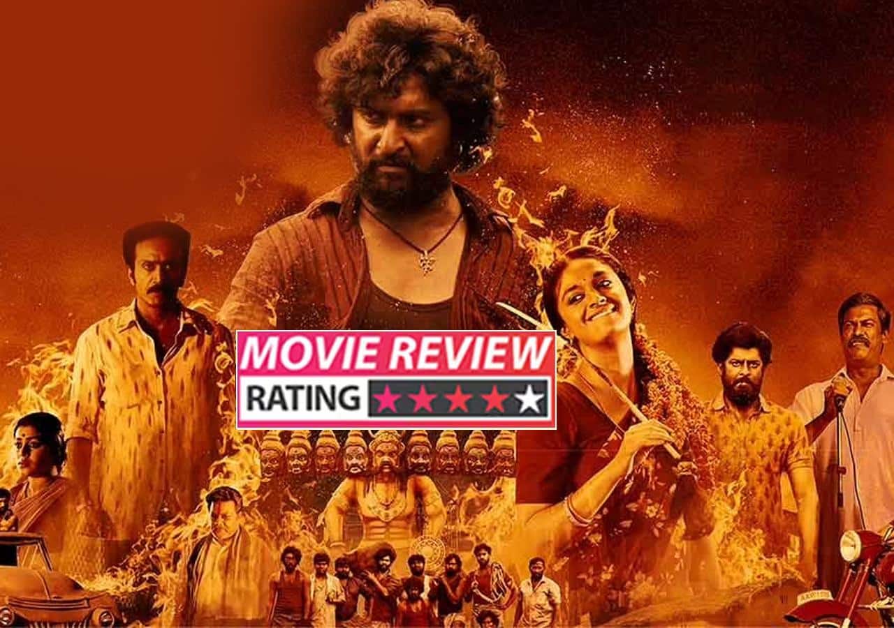 Dasara movie review: Nani's never seen before avatar, Keerthy ...