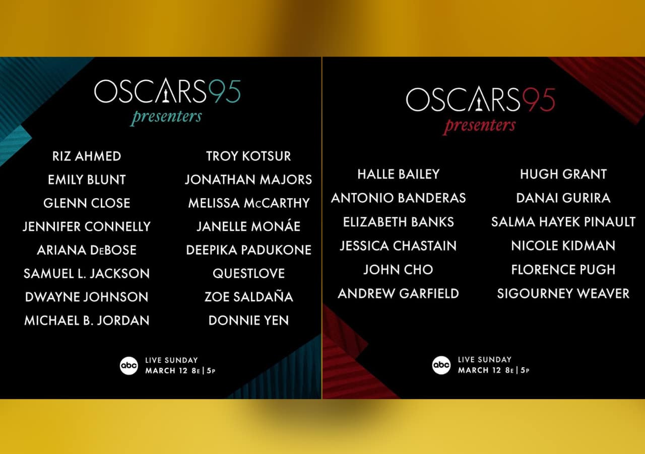 Meet the presenters of Oscars 2023 
