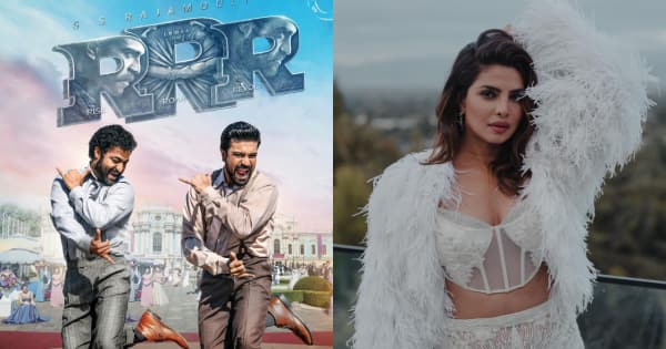 Priyanka Chopra gives a shout-out to RRR song Naatu Naatu live performance and The Elephant Whisperers as it wins big [Watch]