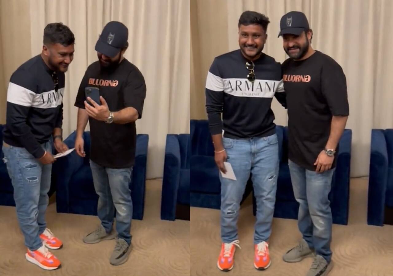 Oscars 2023: Ahead of the big night, RRR star Jr NTR wins hearts by talking to a fan's mother on video call [Watch]