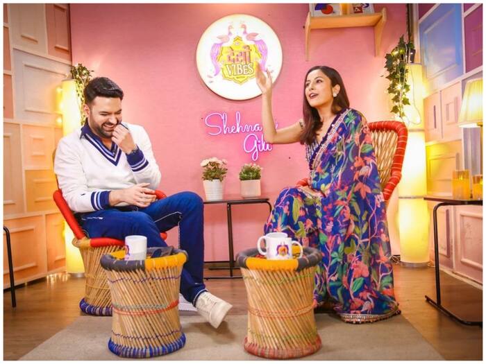 शहनाज गिल ने लड़ाईं कपिल शर्मा से जमकर गप्प