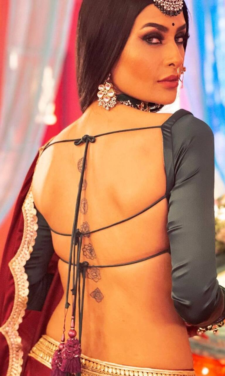 Beyhadh's Jennifer Winget flaunts tattoo in her latest photo shoot | The  Times of India