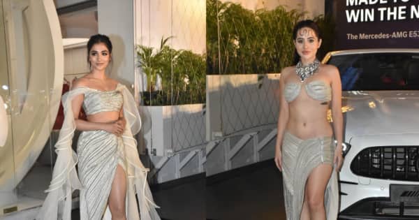 Urfi Javed-Pooja Hegde wore almost similar dress at a public event observe netizens; question selective trolling of Splitsvilla beauty [View Pics]