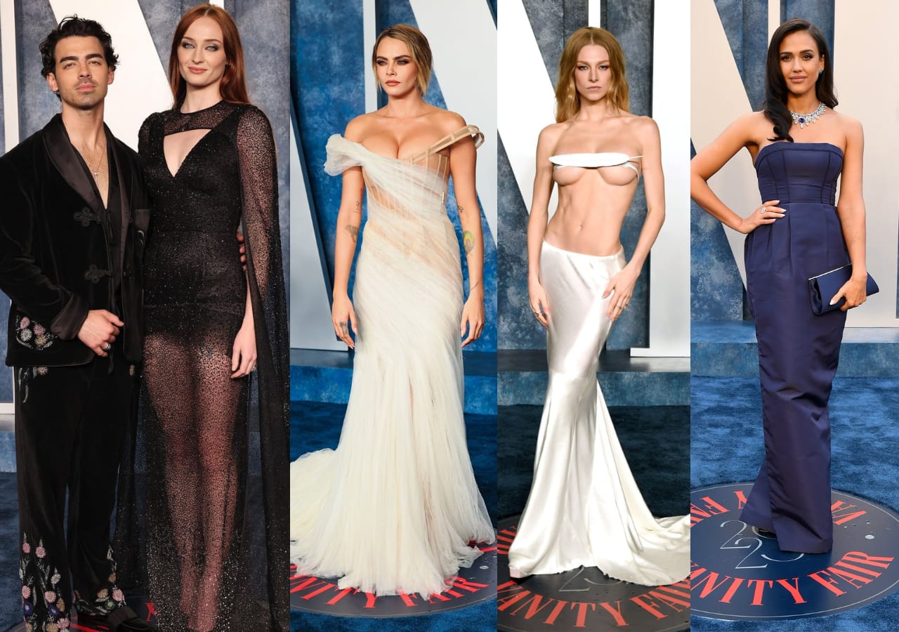 Vanity Fair Oscars Afterparty 2023 was a gorgeousness overload with Joe-Sophie, Cara and other beauties making heads turn