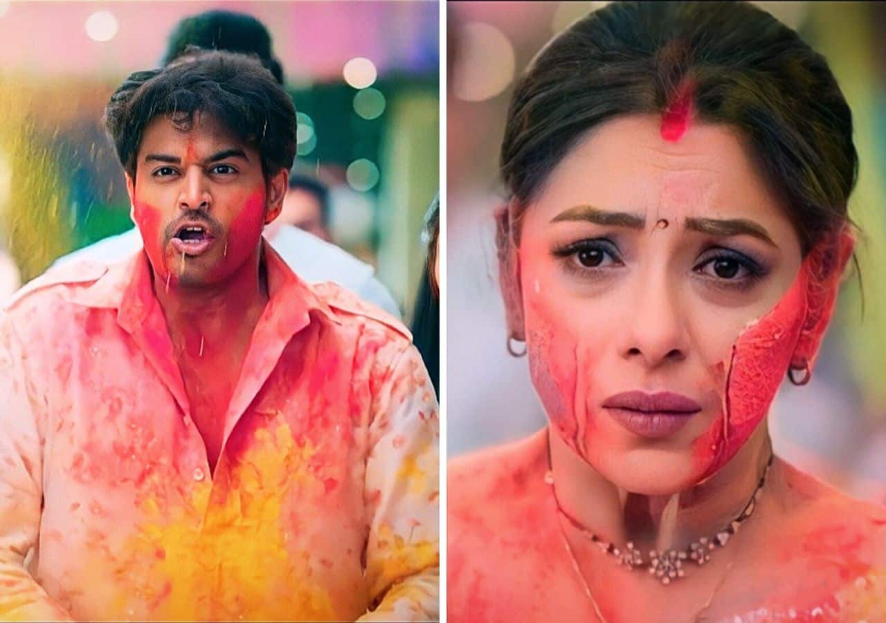 Anuj Get Angry With Anupama As He Sees Her Celebrating Holi With