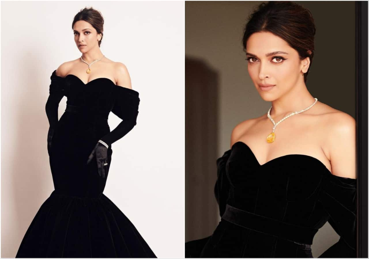 Deepika Padukone Looks Dazzling In Classic Black Gown At Oscar 2023 ...