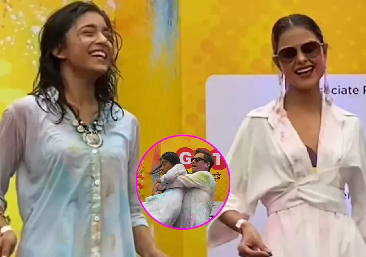 Priyanka Choudhary ने होली के जश्न में लगाया ग्लैमर का तड़का, Sumbul को गोद में लेकर नाचे राजीव अदातिया