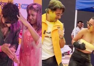 Holi पार्टी में फहमान ने सुंबुल तौकीर खान को गुलाल से किया लाल-पीला, शालीन ने निया संग किया धांसू डांस