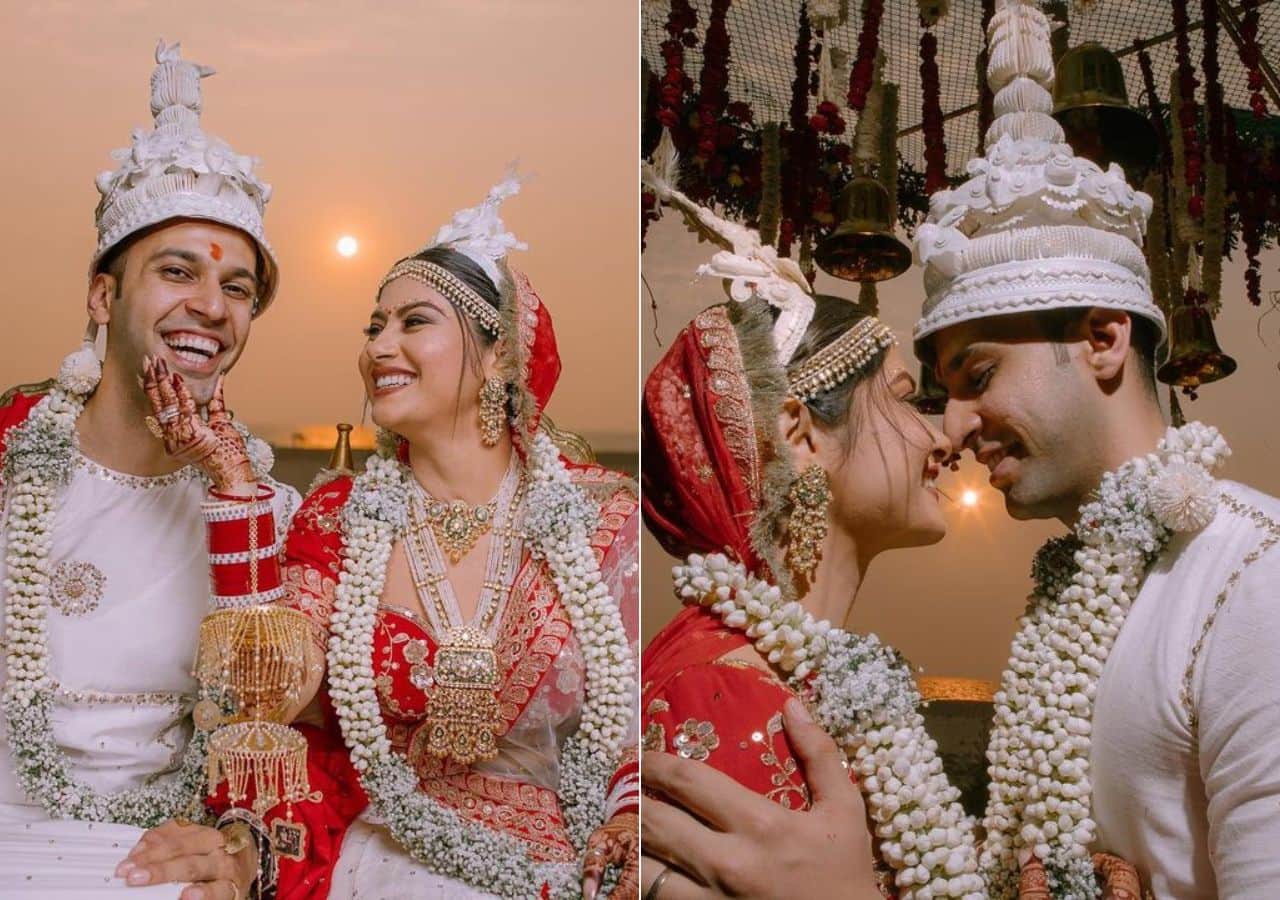 कृष्णा मुखर्जी और चिराग बाटलीवाला की शादी की तस्वीरें हुईं वायरल